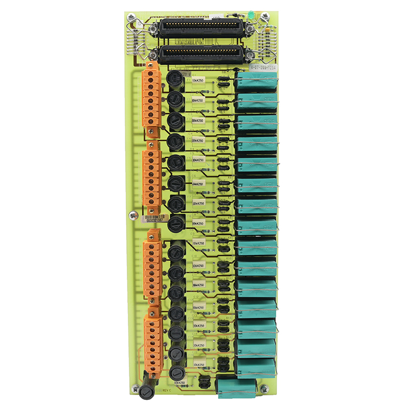 Honeywell 51304443-150 Digital Output FTA Relay - MC-TDOR12. 16 independent electromechanical relays for ac or dc power outputs.